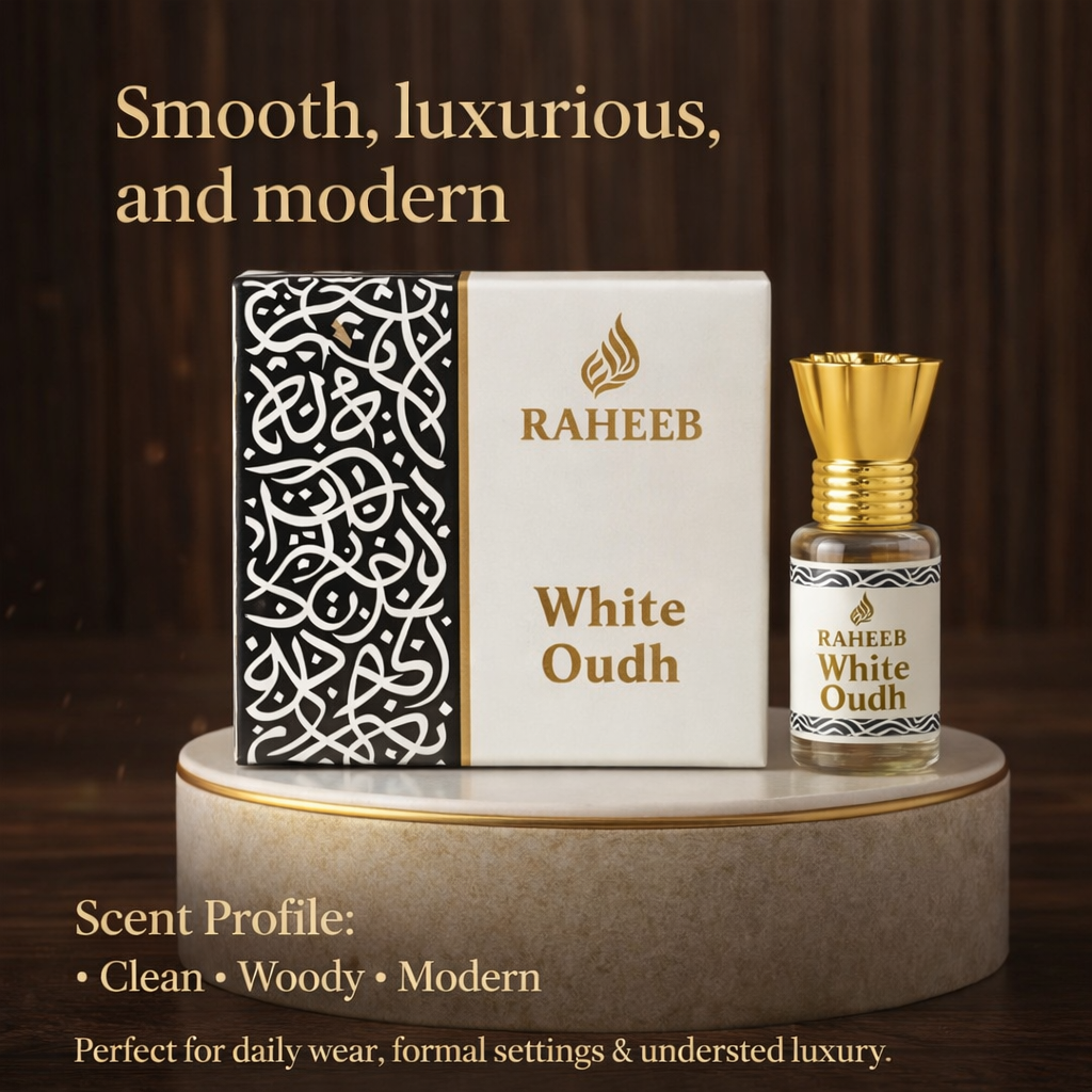 RAHEEB PREMIUM's Oud Royalty Attar Trio