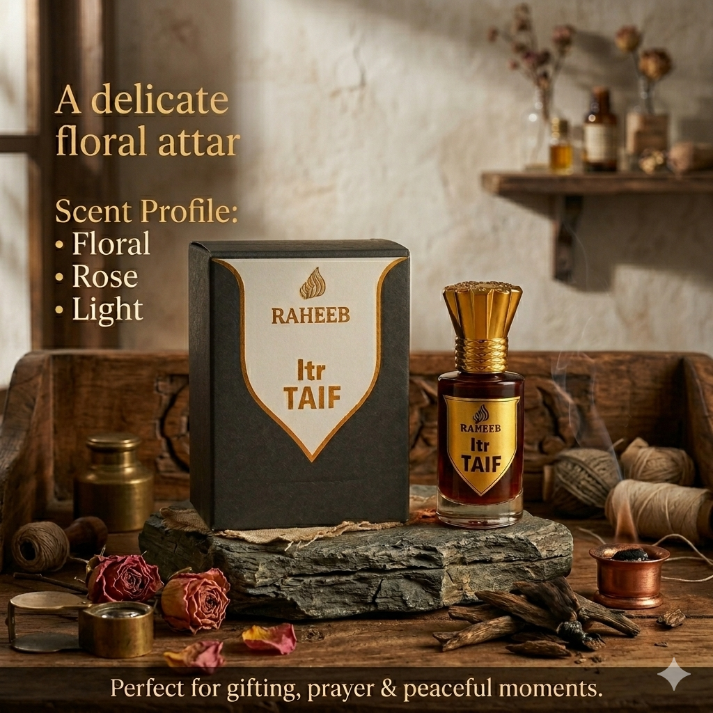 RAHEEB PREMIUM's Oud Royalty Attar Trio